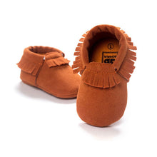 PU Suede Leather born Baby Boy Girl Moccasins Soft Moccs Shoes 13 Colors Bebe Fringe Soft Soled Non-slip Footwear Crib Shoe