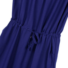 Plus  Elegant Women Dresses Short Sleeve Evening Party Prom Long Maxi Dress