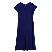 Plus  Elegant Women Dresses Short Sleeve Evening Party Prom Long Maxi Dress