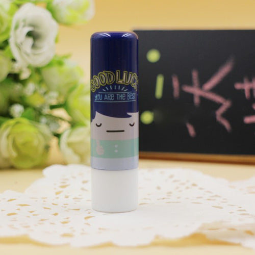 Pretty Popular Cute Doll Pattern Waterproof Fruity Smell Lipstick Lip Cream Whole