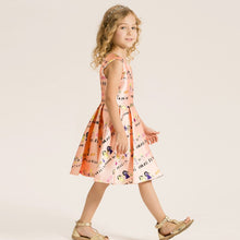Princess Girl Dress Kids Cute Graffiti Drawing Patterns Dresses Meninas Vestidos PY2