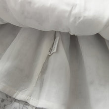 Pro Baby Girl Sleeveless Cartoon Dress Infant White Bunny Rabbit Print Ball Gown Tutu Dress Casual Kids Easter Clothes