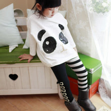 children's clothing Girls cute paillette panda batwing Hoodies sweatshirts kids t-shirts clothes