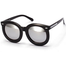 Retro Round Sun Glasses for Womens Mirror Lens Arrow Style Sunglasses Eyeglasses Eyewear