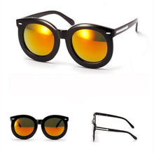 Retro Round Sun Glasses for Womens Mirror Lens Arrow Style Sunglasses Eyeglasses Eyewear