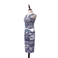 Retro Sexy Women's Embroidery Bodycon Bandage Club Cocktail Party Slim Dress
