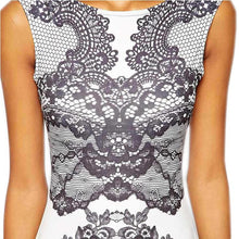 Retro Sexy Women's Embroidery Bodycon Bandage Club Cocktail Party Slim Dress
