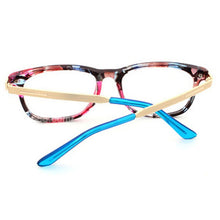 Retro Square Frames Eye Glasses Women Metal Frame Eyewear Nerd Glasses Spectacles PY6