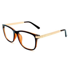 Retro Square Frames Eye Glasses Women Metal Frame Eyewear Nerd Glasses Spectacles PY6