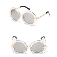 Retro Women Men Overd Sunglasses Metal Frame Eyeglasses Sun Glasses Oculos De Sol
