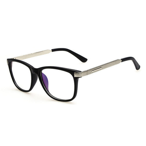Retro Women Myopia Eyeglasses Eyewear Clear Lens Meral Leg Frame Optical Glasses  PY6
