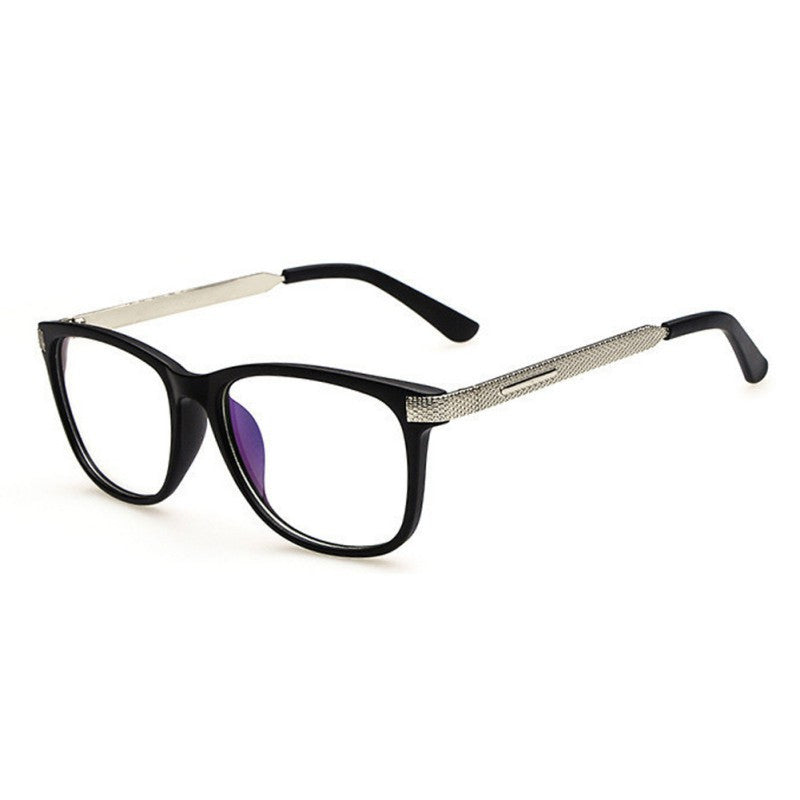 Retro Women Myopia Eyeglasses Eyewear Clear Lens Meral Leg Frame Optical Glasses  PY6