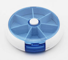 Rotatable 7 Days Environmental Portable Drug Storage Box Week Pill Medicine Case