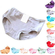 Sexy Lady Women Soft Cotton Underwear Briefs Panties Knickers Lingerie Candy Color