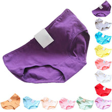 Sexy Lady Women Soft Cotton Underwear Briefs Panties Knickers Lingerie Candy Color