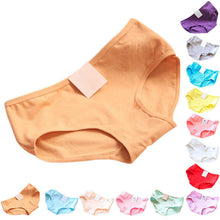 Sexy Lady Women Soft Cotton Underwear Briefs Panties Knickers Lingerie Candy Color