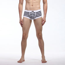Sexy Men's Cotton Underwear Boxers Striped Shorts  Underpants