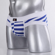 Sexy Mens Cotton Underwear Briefs Striped Shorts  Men's Underpants