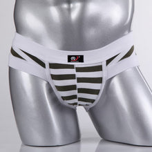 Sexy Mens Cotton Underwear Briefs Striped Shorts  Men's Underpants