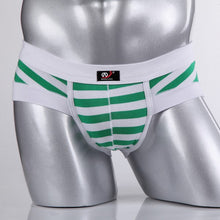 Sexy Mens Cotton Underwear Briefs Striped Shorts  Men's Underpants