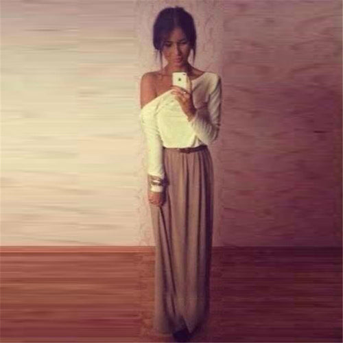 Sexy Party Long Dress Women Ball Gown Maxi Dresses V Neck Back Dress