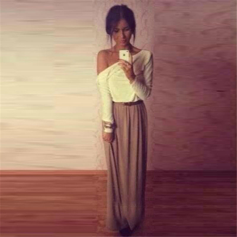 Sexy Party Long Dress Women Ball Gown Maxi Dresses V Neck Back Dress