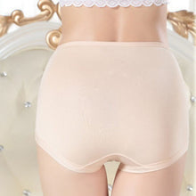 Sexy Women Bamboo Fiber High Waist Underwear Print Lingerie Panties Briefs Knickers