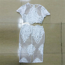 Sexy Women Bandage Bodycon Lace Sheer Party Midi Dress Clubwear Dresses
