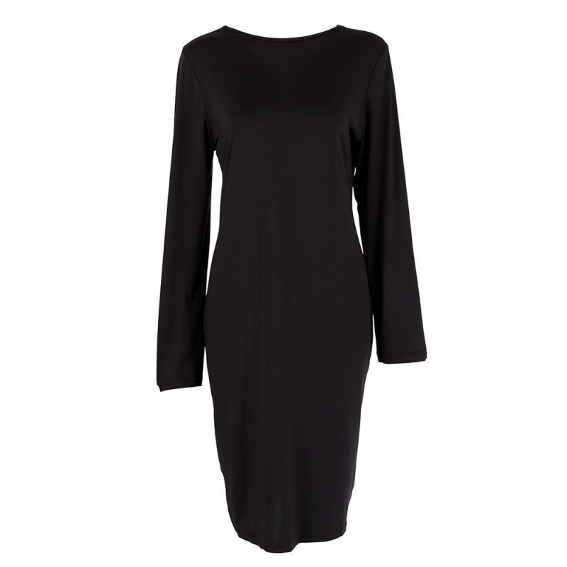 Sexy Women Bandage Bodycon Long Sleeve Dress Evening Sexy Party Midi Dresses