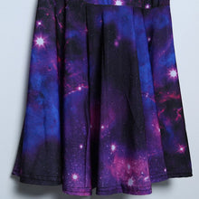 Sexy Women Galaxy Dress Adventure Time Sleeveless Club Mini Dresses Skater S-2XL Party Wear