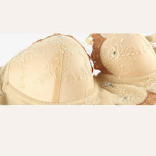 Sexy Women Girl Deep U Plunge Push Up Lace Bra Underwire Side Support Bras Lingerie
