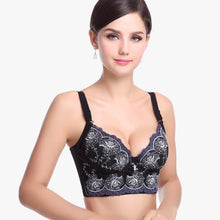 Sexy Women Girl Deep U Plunge Push Up Lace Bra Underwire Side Support Bras Lingerie