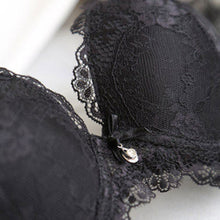Sexy Women Lace Push Up Deep V Bra and Panty Set Underwire Bras Underwear Lingerie Outfits