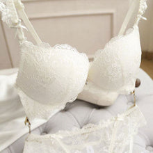 Sexy Women Lace Push Up Deep V Bra and Panty Set Underwire Bras Underwear Lingerie Outfits