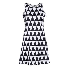 Sexy Women Sleeveless Crew Neck A-Line Party Off-Shoulder Dress