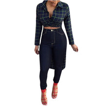 Sexy Women Slim V Neck Cocktail Dovetail Blouse Tops Shirtdress Long Sleeve PL1