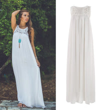 Sexy Women Boho Long Maxi Evening Party Lace Dress Beach Dresses Sundress