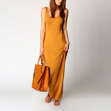 Sexy Women Sleeveless Bodycon Dress Scoop Neck Bandage Party Long Maxi Dresses