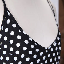 Sexy Women V Neck Polka Dot Beach Long Dress Loose Party Club Maxi Dresses Vestidos