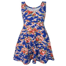 Sexy Women's Floral Sleeveless Short Mini Dress Body-con Casual Beach Sundress
