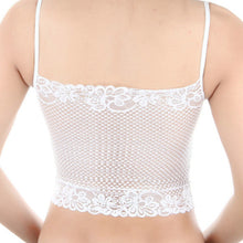 Sexy Womens Lace Mesh Tube Top Tank Bra Wrapped Chest Pad Underwear Bra