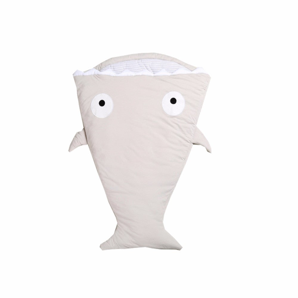 Shark born Baby Sleeping Bag Stroller Bed Swaddle Blanket Wrap Bedding Cute Sleepsacks