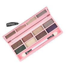 Shimmer Eyeshadow Makeup Palette by nanda Lasting Waterproof Eyeshadow L4