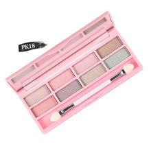 Shimmer Eyeshadow Makeup Palette by nanda Lasting Waterproof Eyeshadow L4