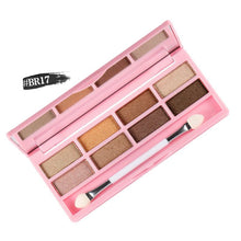 Shimmer Eyeshadow Makeup Palette by nanda Lasting Waterproof Eyeshadow L4
