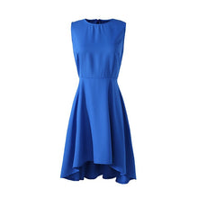 Slim Women Girls Casual Sleeveless Party Wedding Irregular Chiffon Dress