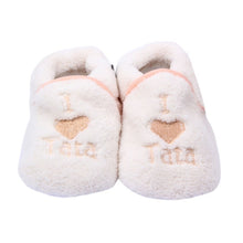 Soft Cozy Baby Toddler Shoes Kids Boy Girls Heart & Letter Pattern Warm Crib First Walkers Skid-proof Shoes 0-1Y