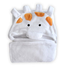 Soft Fleece Baby Coral Bag Blanket Towel Animal Shape Hooded Bathrobe Towel