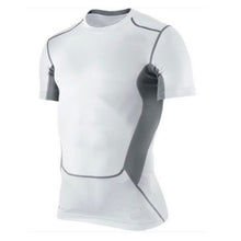 Soft Mens T-Shirt Fitness Muscle Stretch Short Sleeve Tops Tee