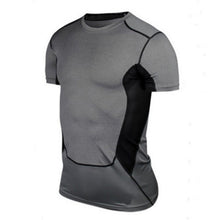 Soft Mens T-Shirt Fitness Muscle Stretch Short Sleeve Tops Tee